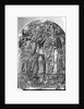Egyptian Stele of Man with Paralyzed Leg by Anonymous