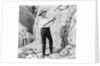 Charles Darwin Posing on South American Excursion by Anonymous