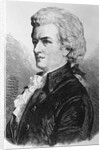 Portrait of Wolfgang Amadeus Mozart by Anonymous