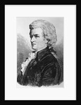 Portrait of Wolfgang Amadeus Mozart by Anonymous
