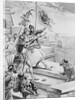 Mexican Subjects Storming Castle by Anonymous