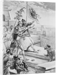 Mexican Subjects Storming Castle by Anonymous