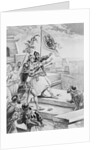 Mexican Subjects Storming Castle by Anonymous
