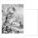 Mexican Subjects Storming Castle by Anonymous