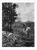 Mound Builders Gathering Their Crops by Anonymous
