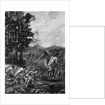 Mound Builders Gathering Their Crops by Anonymous