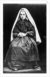 Portrait of Saint Bernadette of Lourdes by Anonymous