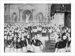 Pope Pius IX with Colleagues by Anonymous