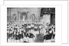 Pope Pius IX with Colleagues by Anonymous