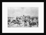 Illustration Depicting Custer Massacre by Anonymous