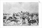 Illustration Depicting Custer Massacre by Anonymous