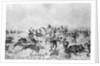 Illustration Depicting Custer Massacre by Anonymous