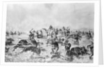 Illustration Depicting Custer Massacre by Anonymous