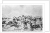 Illustration Depicting Custer Massacre by Anonymous