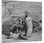 Lions Attacking Martyrs by Anonymous