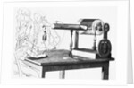 Illustration of Girl Receiving Electrotheraphy by Anonymous