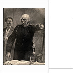 Otto Van Bismarck Giving Directions to His Men by Anonymous