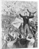 Delegates Cheering for James G. Blaine by Anonymous