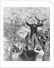 Delegates Cheering for James G. Blaine by Anonymous