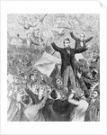Delegates Cheering for James G. Blaine by Anonymous