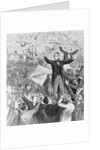 Delegates Cheering for James G. Blaine by Anonymous