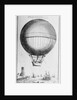 Large Balloon Craft Flying in Air by Anonymous