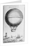 Large Balloon Craft Flying in Air by Anonymous