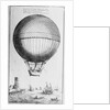 Large Balloon Craft Flying in Air by Anonymous
