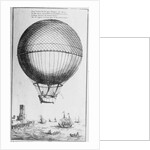 Large Balloon Craft Flying in Air by Anonymous