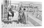 Roman Emperor Talking with Bath Designers by Anonymous