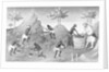 Illustration of People Harvesting Peppers by Anonymous