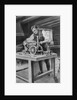 George Stephenson Making Model by Corbis