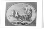 Mars Riding in Horsedrawn Carriage by Anonymous