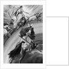 Lithograph Of Frigg And Valykyries by Anonymous