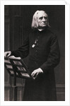 Portrait of Composer Franz Liszt by Anonymous