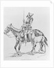 Conquistador Atop Horse by Anonymous
