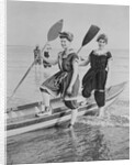 Women with Rowboat by Anonymous