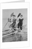 Women with Rowboat by Anonymous