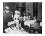 Citizens Dining at Tables by Anonymous
