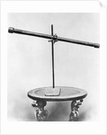 Galileo's Telescope Sitting on Table by Anonymous