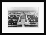 Early View from Eiffel Tower Towards Trocadero by Anonymous