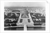 Early View from Eiffel Tower Towards Trocadero by Anonymous