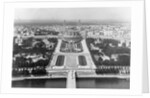 Early View from Eiffel Tower Towards Trocadero by Anonymous