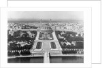 Early View from Eiffel Tower Towards Trocadero by Anonymous