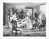 George Washington Viewing Flag by Anonymous