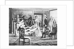 George Washington Viewing Flag by Anonymous