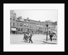 Merchant Walking Across Street by Anonymous