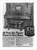 Advertisement for Player Piano by Anonymous