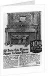 Advertisement for Player Piano by Anonymous