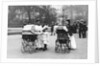 Nannies and Children Strolling in Park by Anonymous